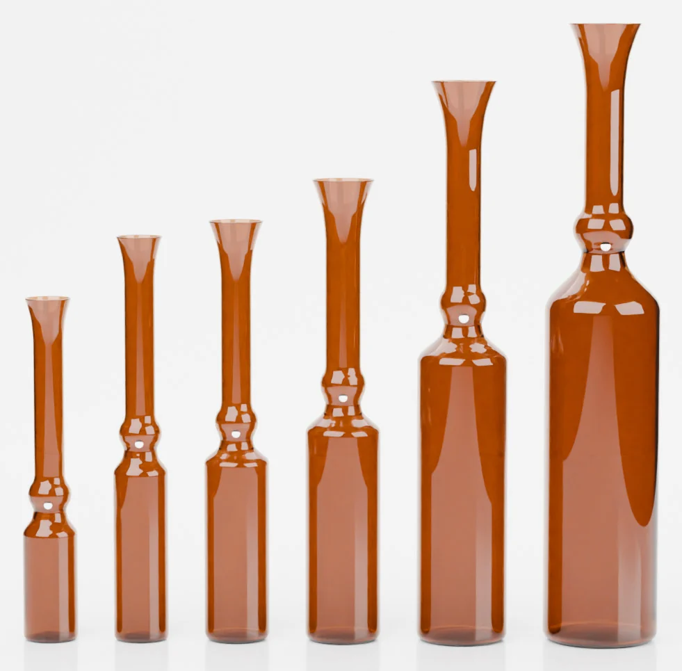 Form C ampoules, 1 to 20 ml